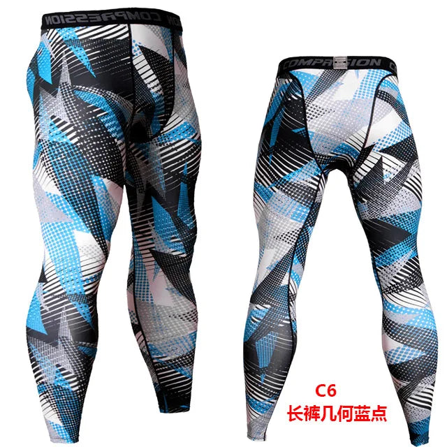 Camo Compression Jogging Tights