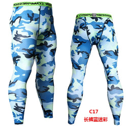 Camo Compression Jogging Tights