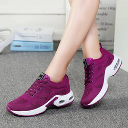 Breathable Solid Color Running Shoes