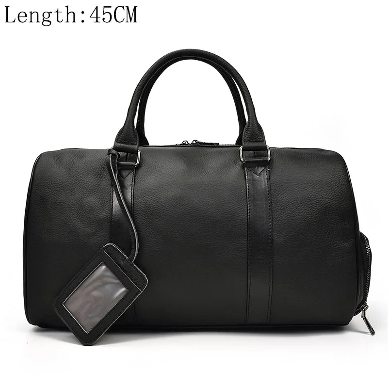 PU Leather Gym Bag