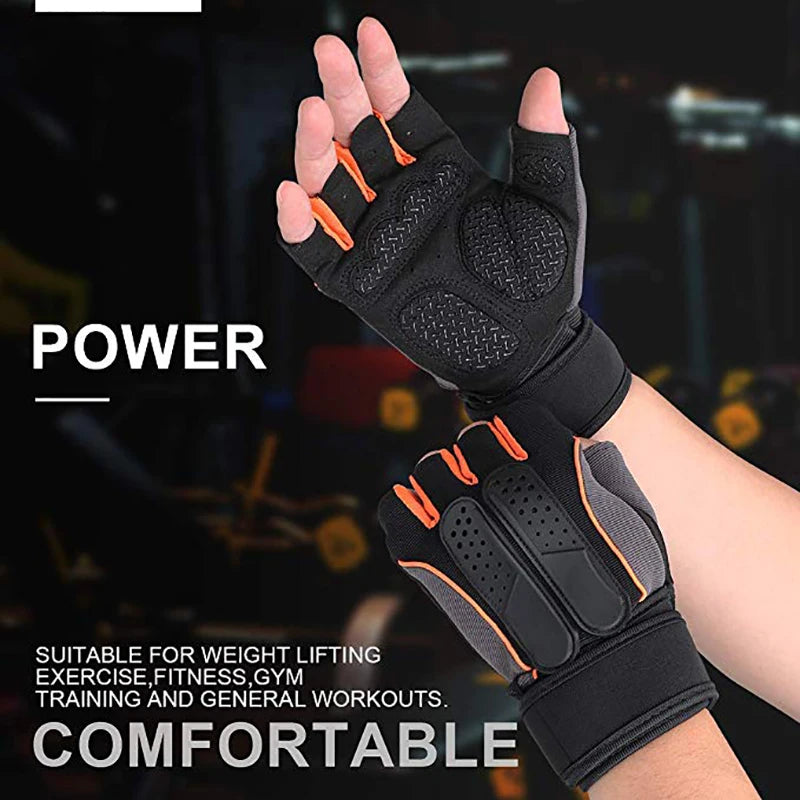 Slip Resistance Tactical Weightlifting Gloves