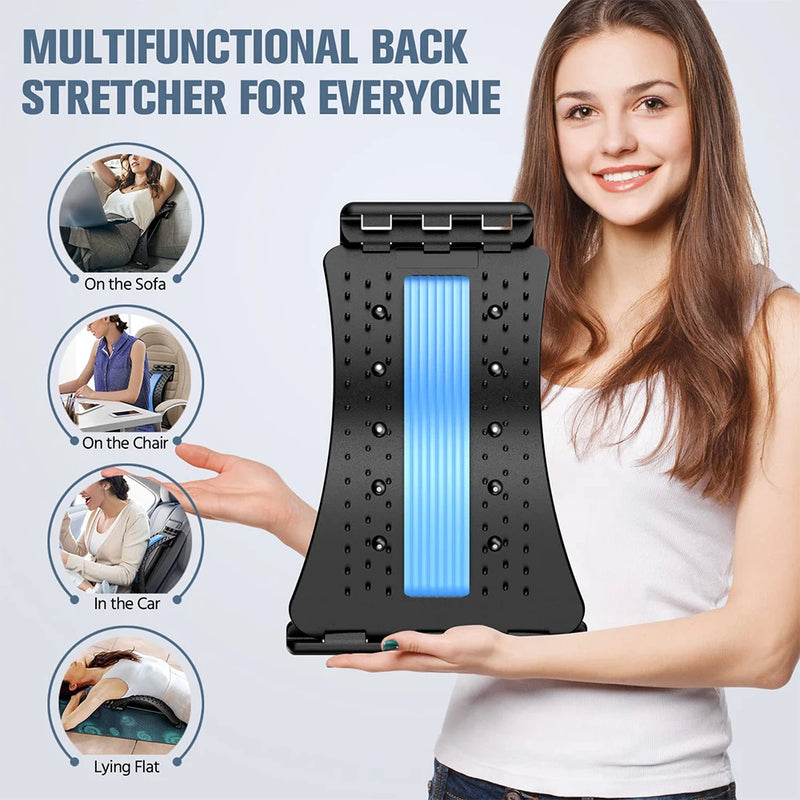 Magnetotherapy Multi-Level & Adjustable Back  Stretcher