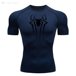 Quick Dry Breathable Casual Compression Shirt