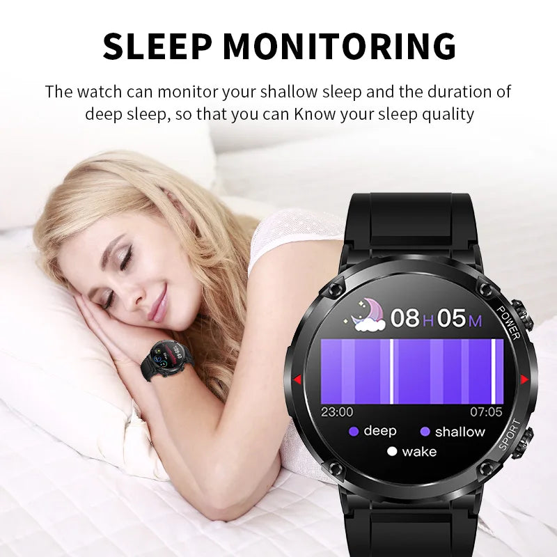 FM FIT 1.6 Inch Full Touch Screen Sports Watch