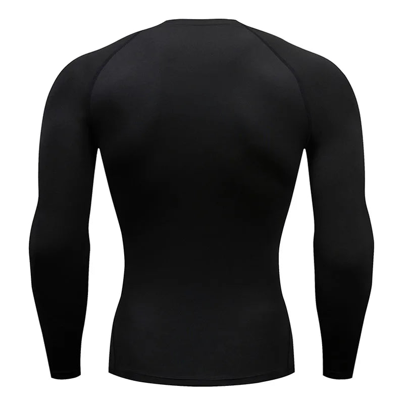 Quick Dry Breathable Casual Compression Shirt