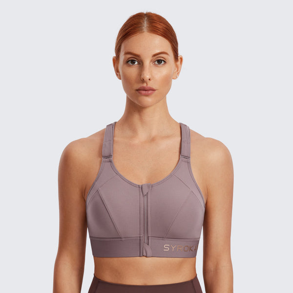 Adjustable Strap Padded Sports Bra