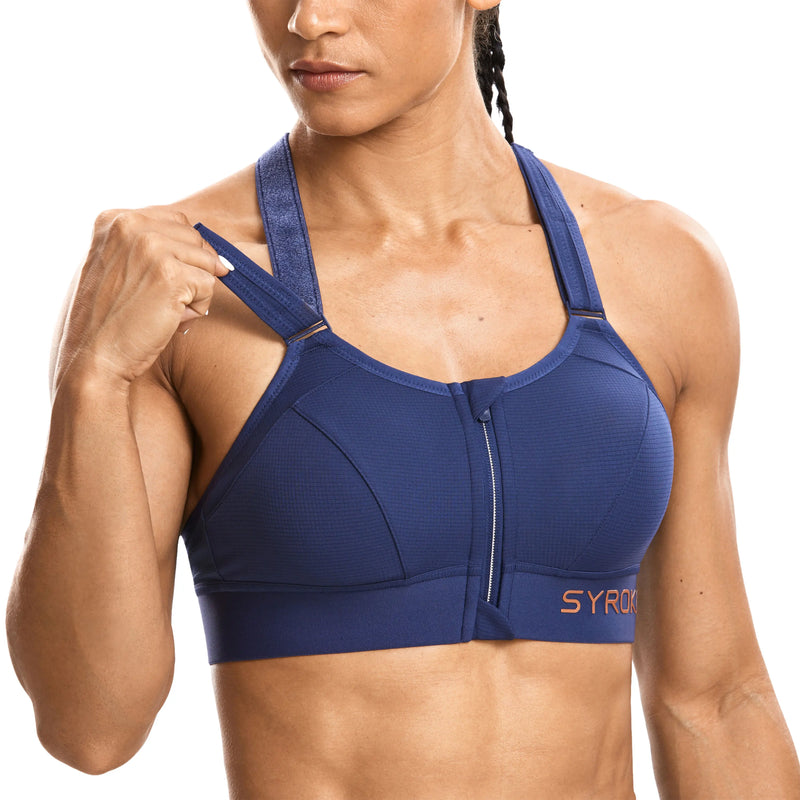 Adjustable Strap Padded Sports Bra