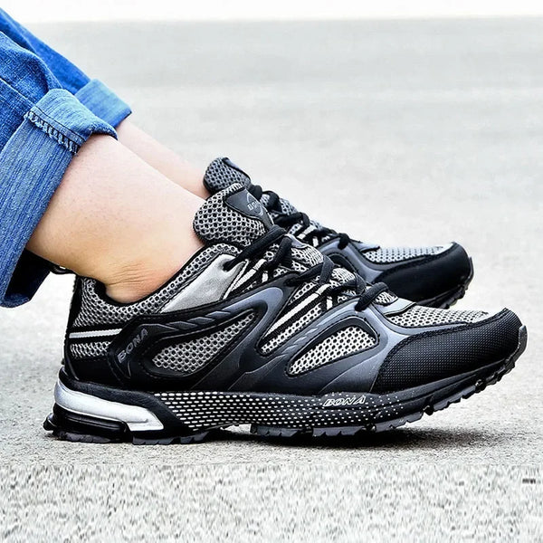 Big Size Running Shoes with Air Mesh