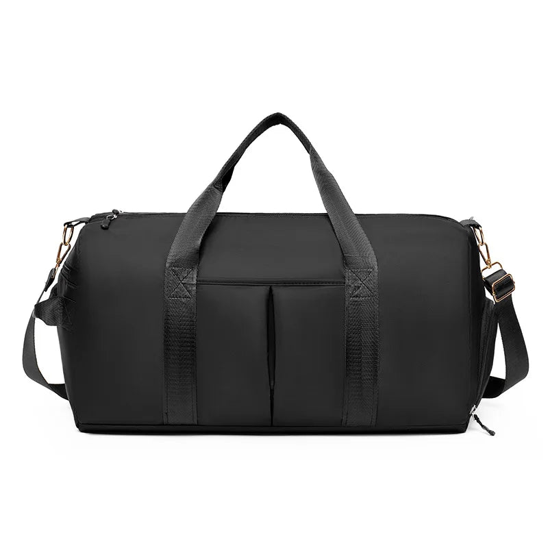 Simple Black Sports Bag