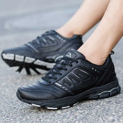 Lace Up Waterproof Running Shoes