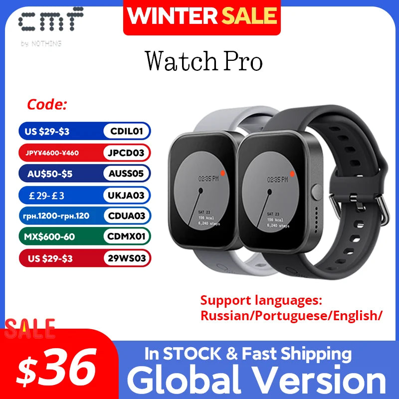 1.96" AMOLED Bluetooth 5.3 GPS Smartwatch