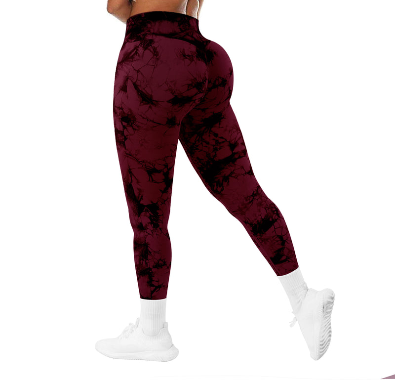 Tie Dye Booty Lifting Fitness Leggings