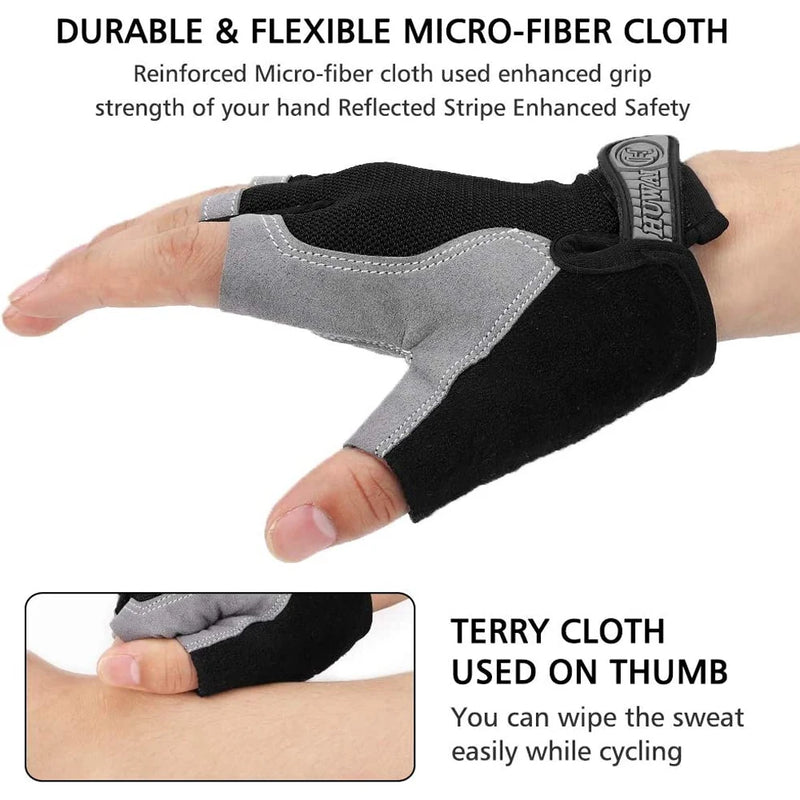 Half Finger Sports Gym Gloves