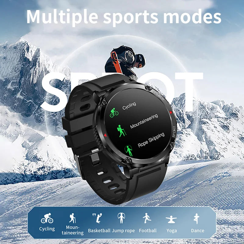 FM FIT 1.6 Inch Full Touch Screen Sports Watch